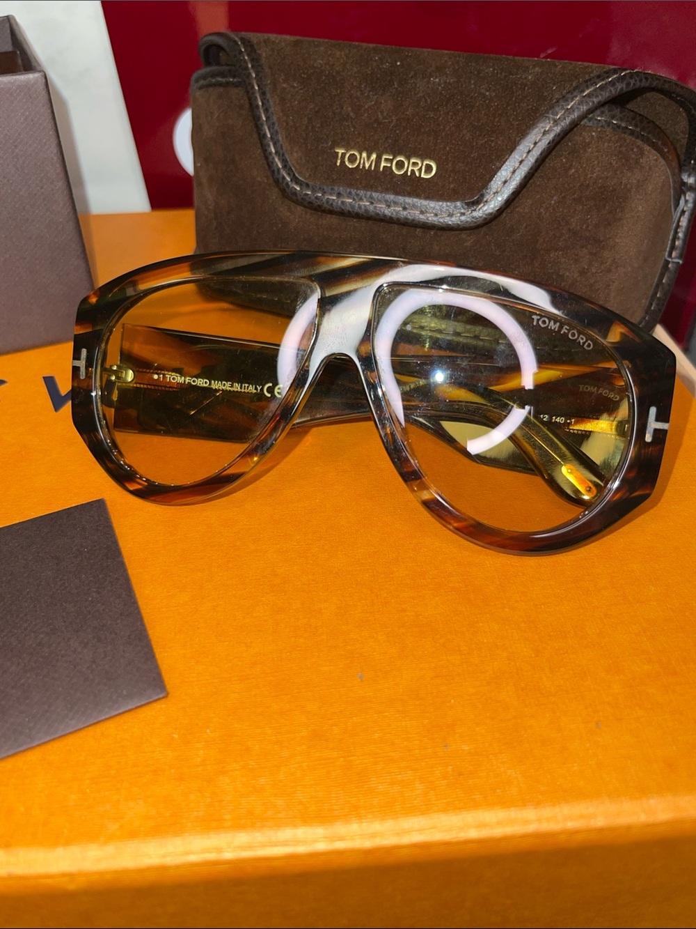 Tom Ford Bronson Aviator Sunglasses